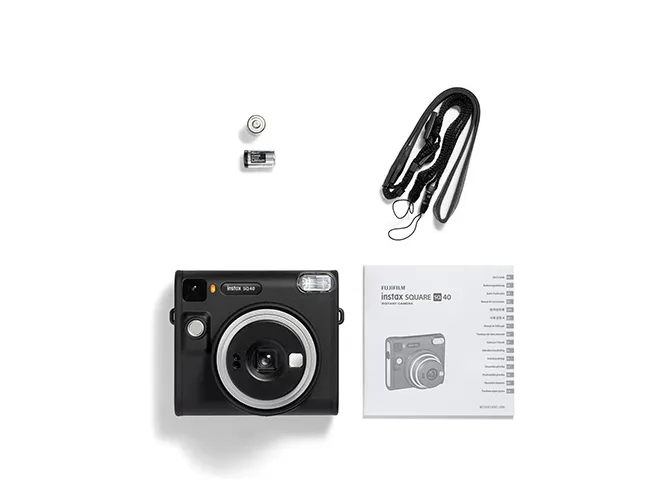 Fujifilm Instax Square SQ40, 0,3 - 2,2 m, 7,5 sek/side, Automatisk, 1/400 sek/side, 0,5 sek/side, Elektronisk
