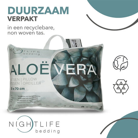 Hoofdkussen - Natural Aloë Vera