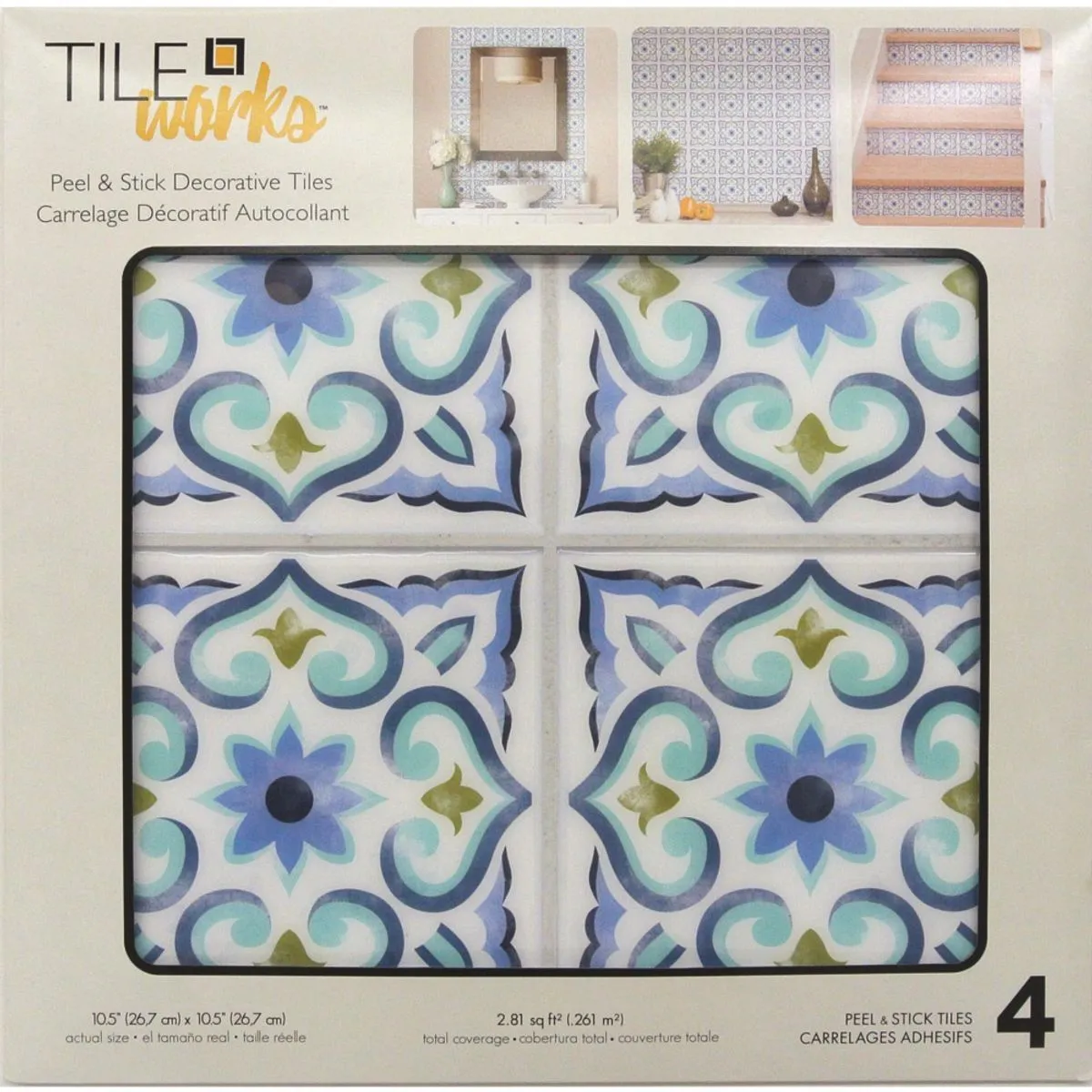 TheDecoFactory Carreaux de Ciment