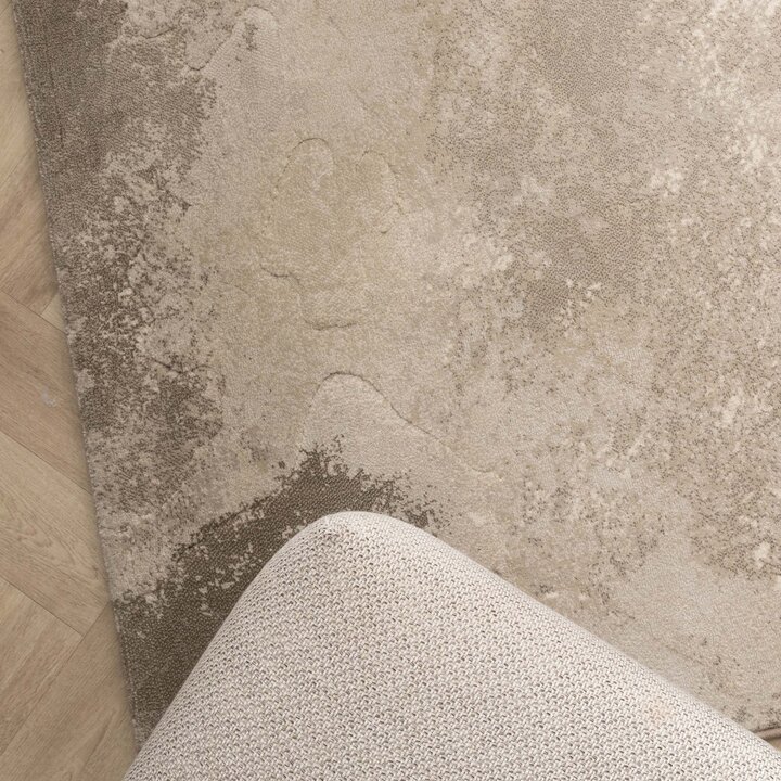 Industrieel vloerkleed - Raphael Beige/Taupe