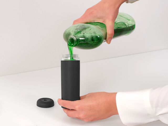 SinkStyle Afwasmiddeldispenser, 200 ml - Dark Grey