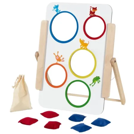 goki Zielwurfspiel für Klein und Groß, beidseitig bespielbar