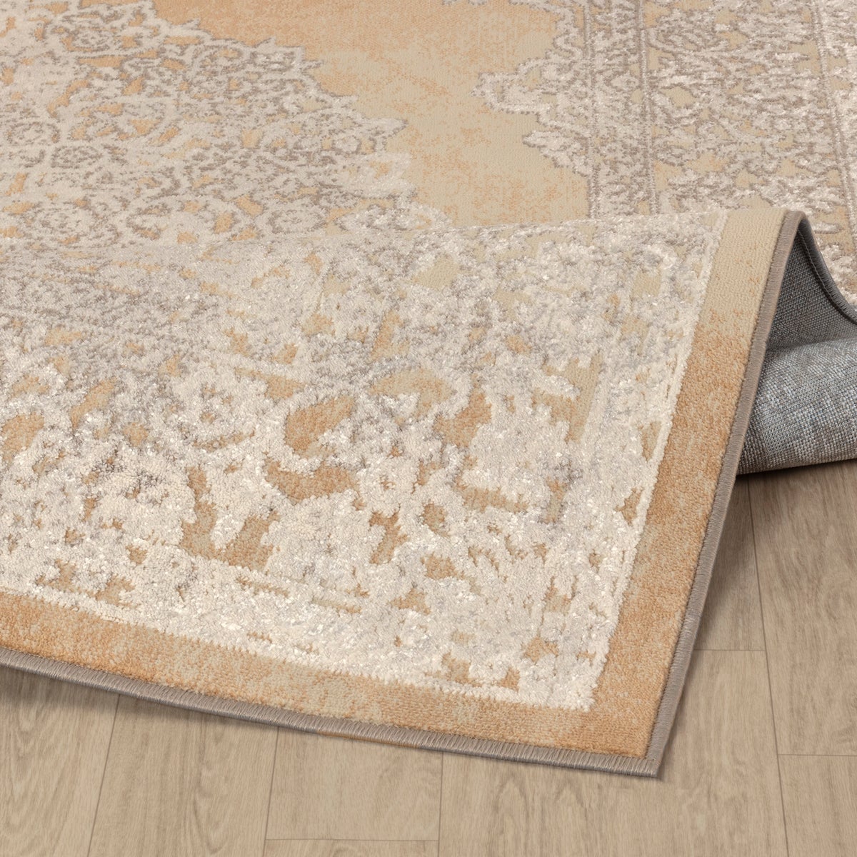 Vintage Oosters Tapijt Beige/Wit 160x213 cm DEFNE