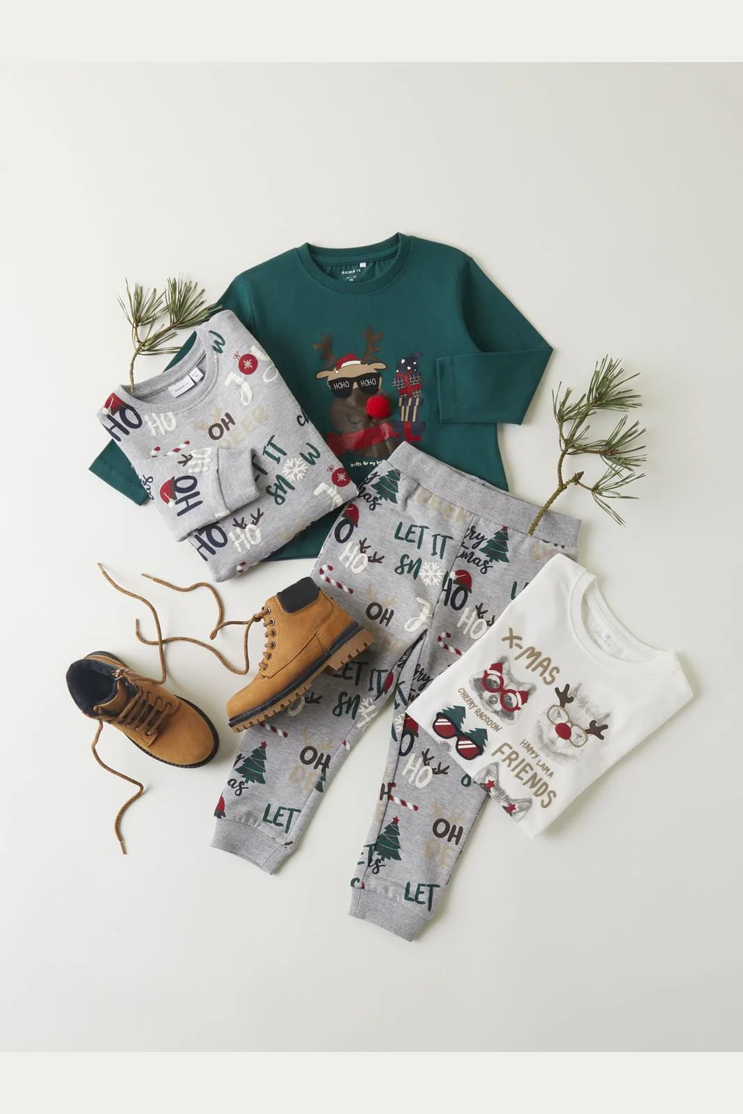 Name It Nmnrjolly Nreg Sweat Box 4576228 grey melange