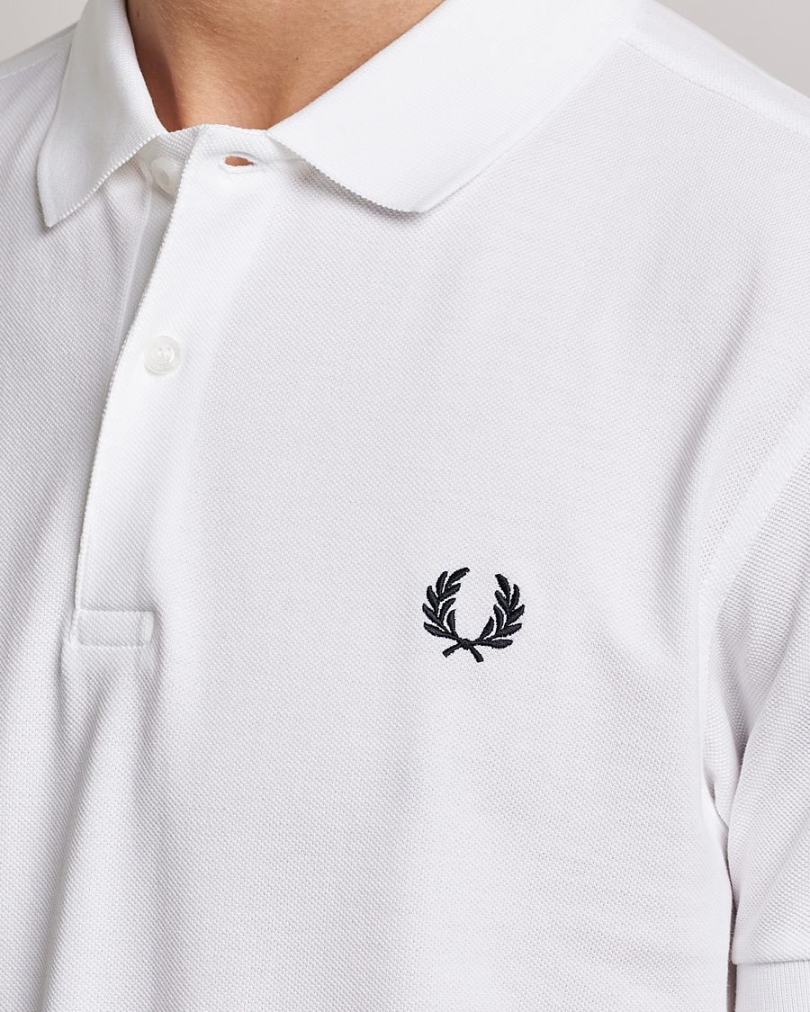 Fred Perry Plain Polo White
