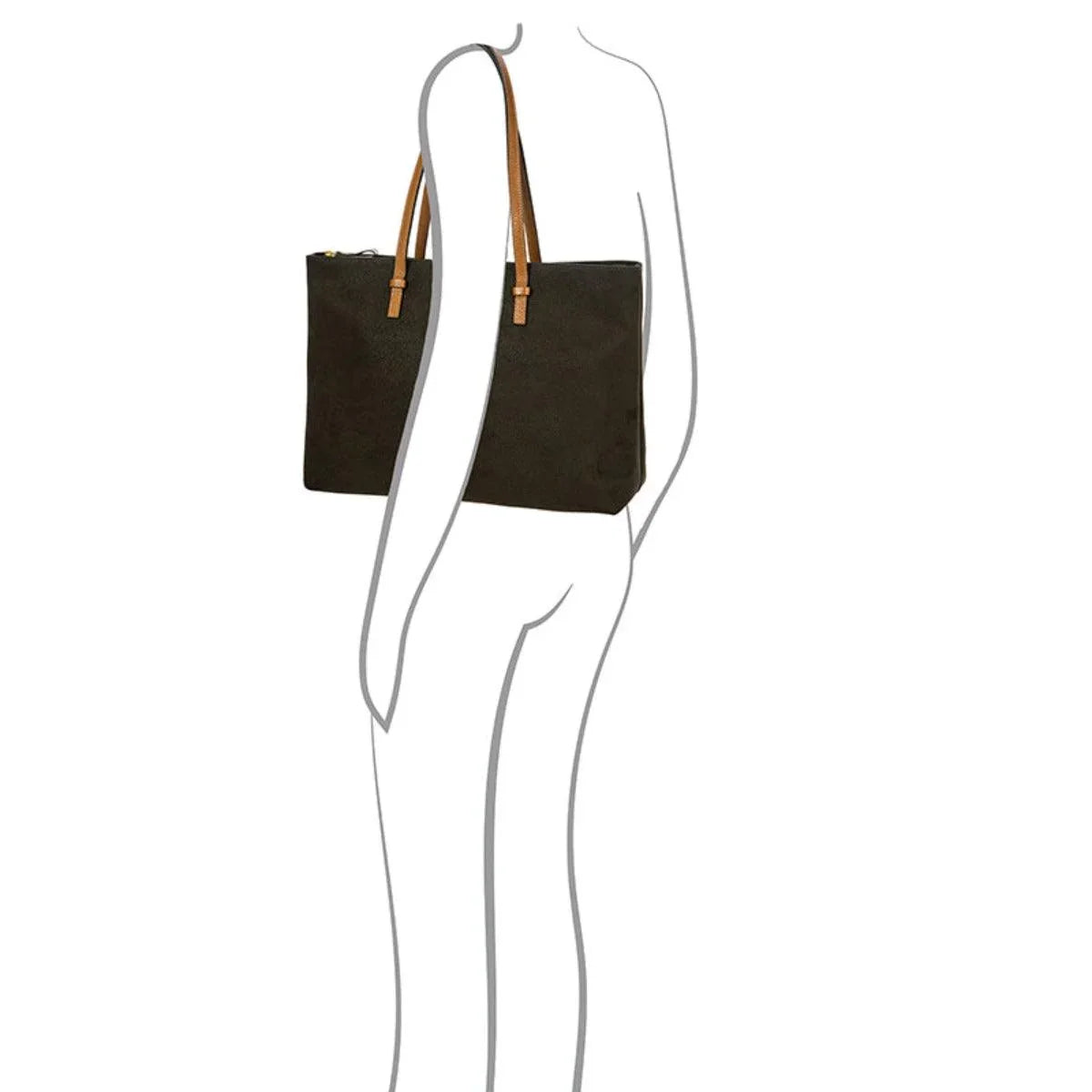 Bric's | Life Veronica 05818 | Grootte Schoudertas