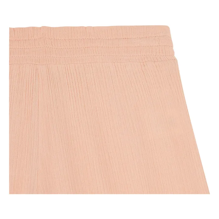 Hundred Pieces Pantalon en Gaze Coton Bio | Rose