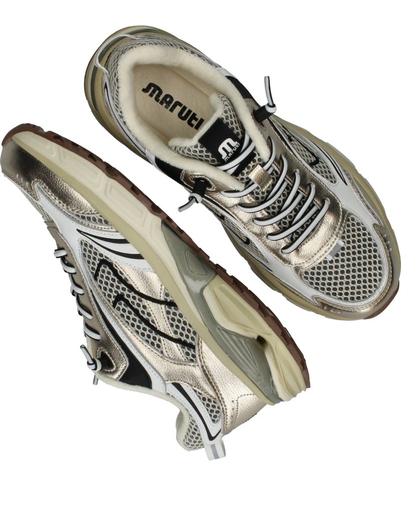 Maruti Riva Sneakers Goud Dames