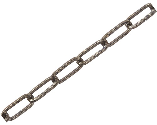 Decoratieve ketting 1629 Ø 3 mm messing gepolijst, verkocht per meter