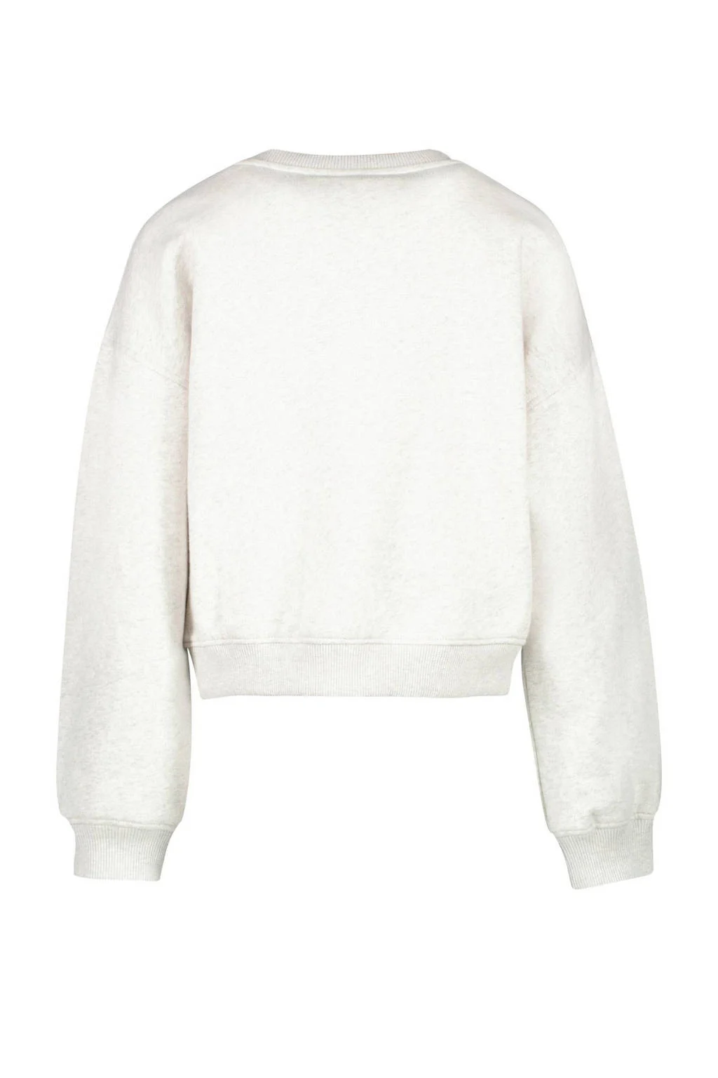 Cars sweater XIMANY met printopdruk lichtgrijs melange