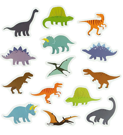 A Little Lovely Company Badespielzeug - 14 st. - Dinosaurs