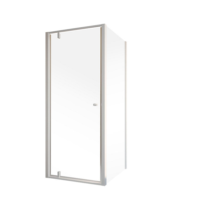 Porte de douche pivotante et paroi latérale 90+90x200 cm, blanc, Schulte Impériale