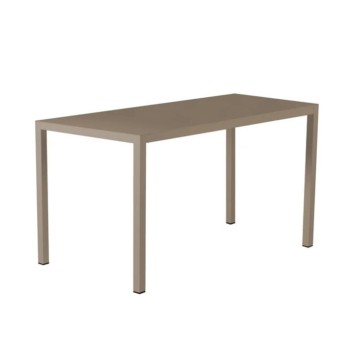 Fiam - Aria Tisch, 140 x 80 cm, taupe