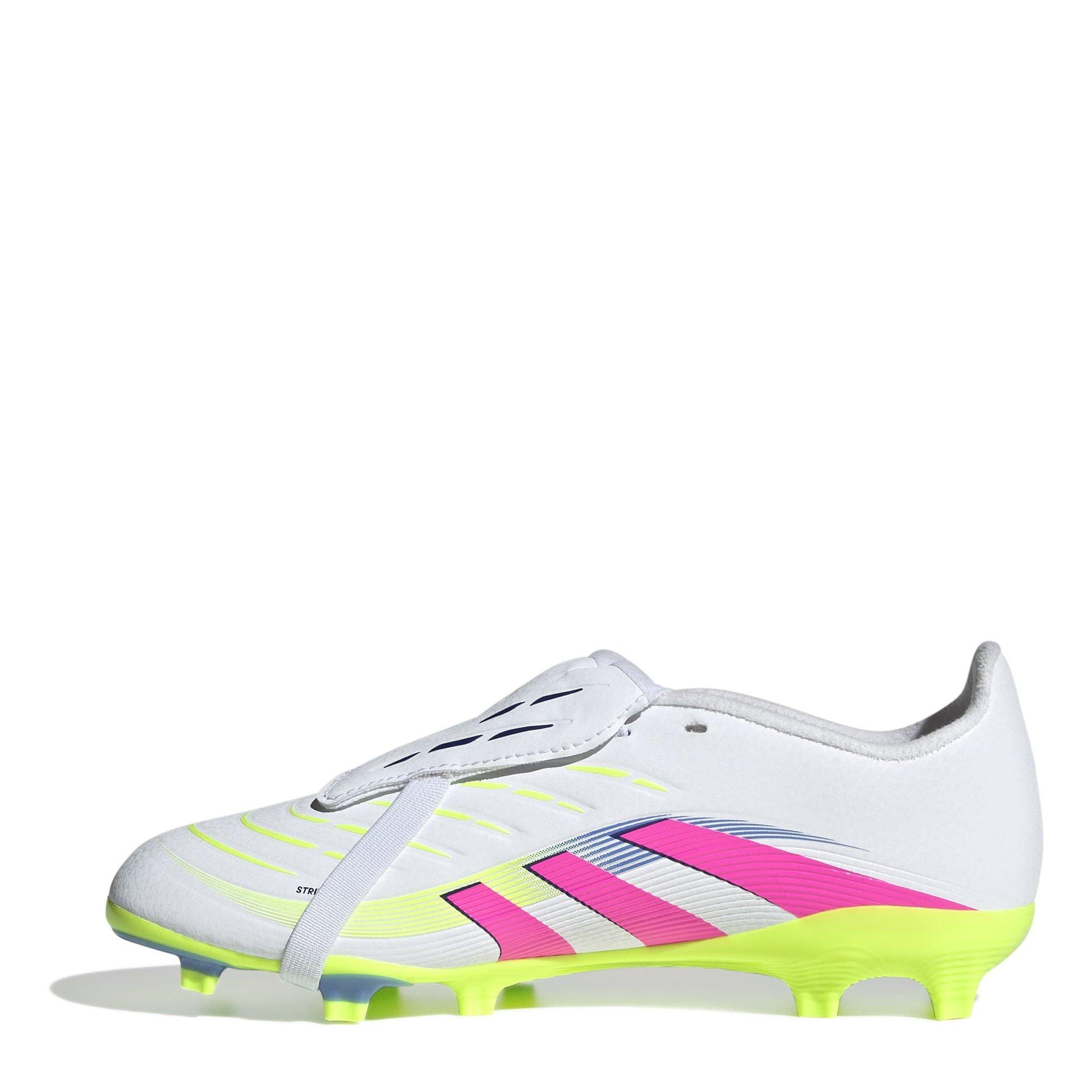 adidas Predator League Fold Over Tongue Junior Firm Ground Football Boots