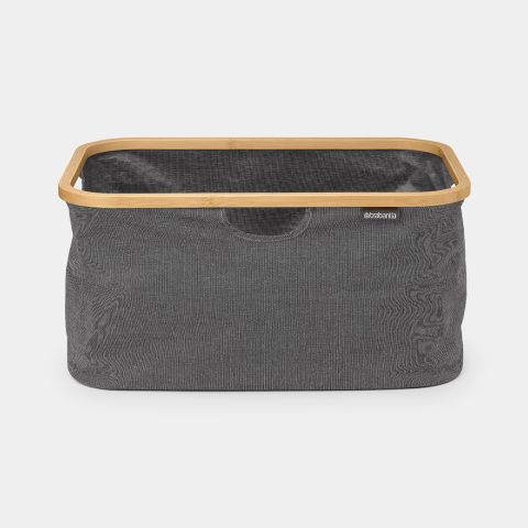 Wasmand opvouwbaar, 40 liter - Pepper Black