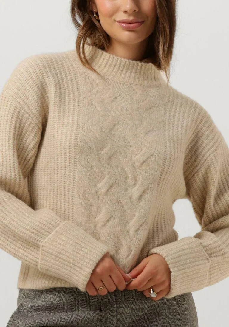 MSCH COPENHAGEN beige msch copenhagen trui mschchastine peggy m pullover