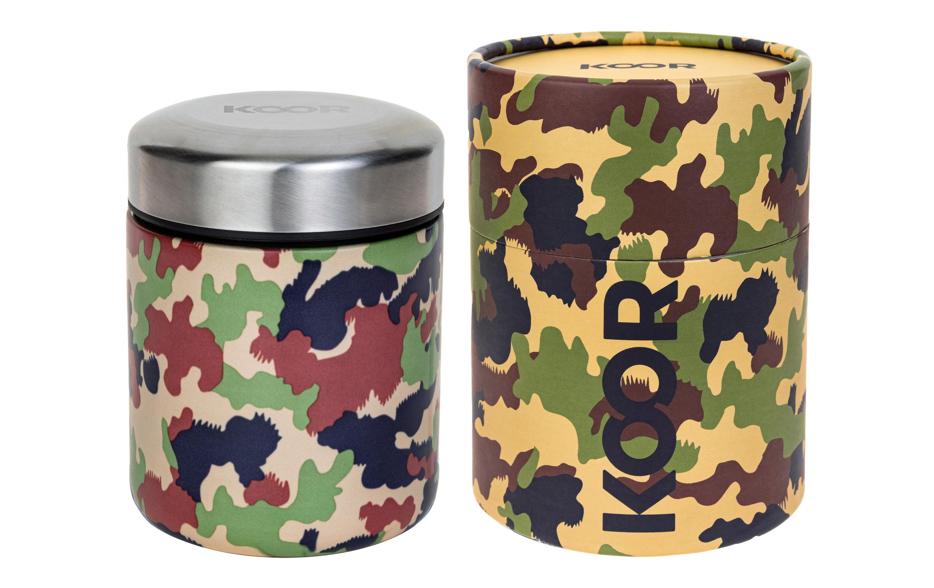 Thermo-Foodbehälter Camouflage 0.4 lLunchbox, BPA-frei