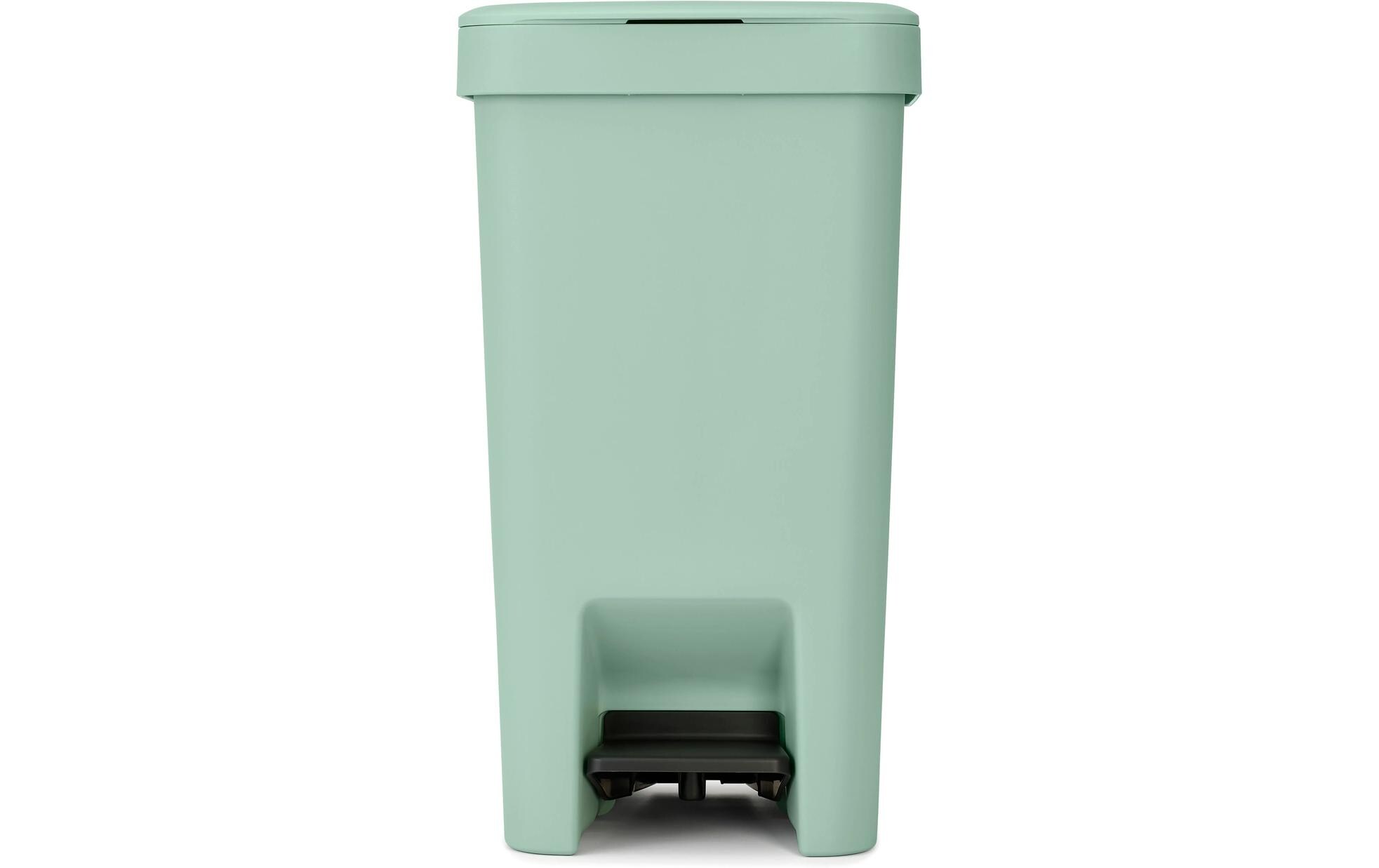 Recyclingbehälter StepUp 16 l, GrünTreteimer für Recycling Materialien