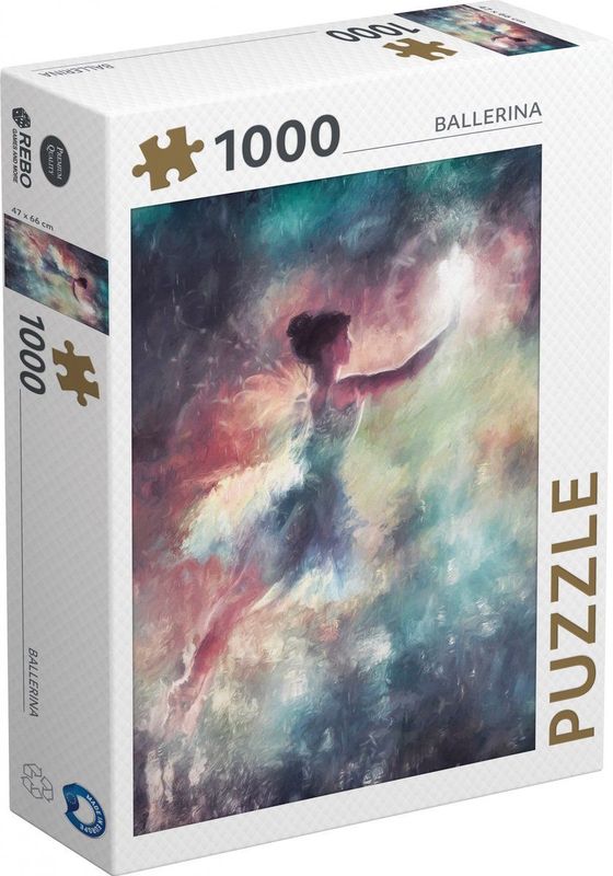 Rebo - Ballerina - Legpuzzel - 1000 Stukjes - 47 x 66 cm