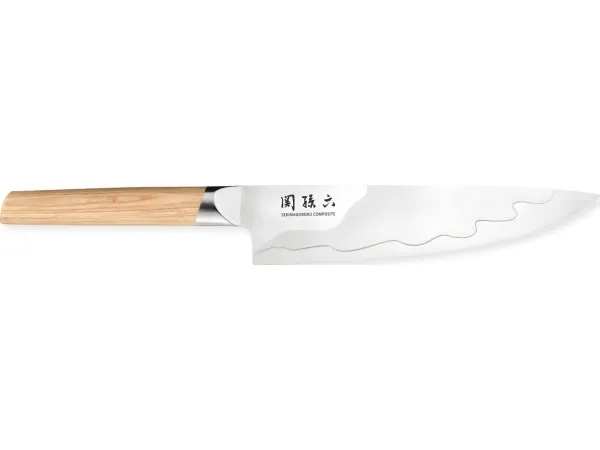 kai MGC-0406, Kokkekniv, 20 cm, Stål, 1 stk