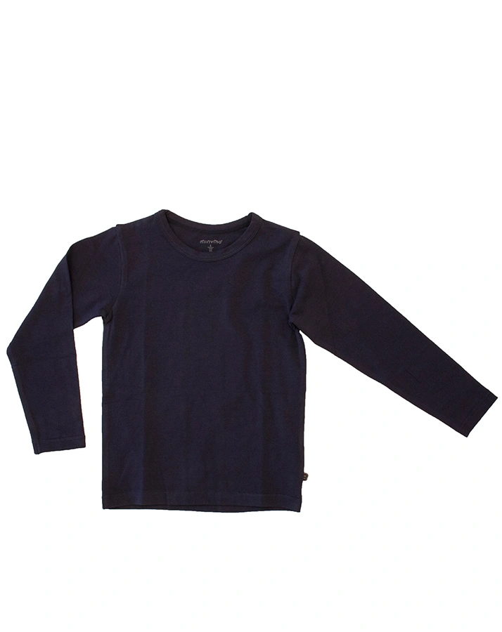 Langarmshirt BASIC 24 2er-Pack marine/grau