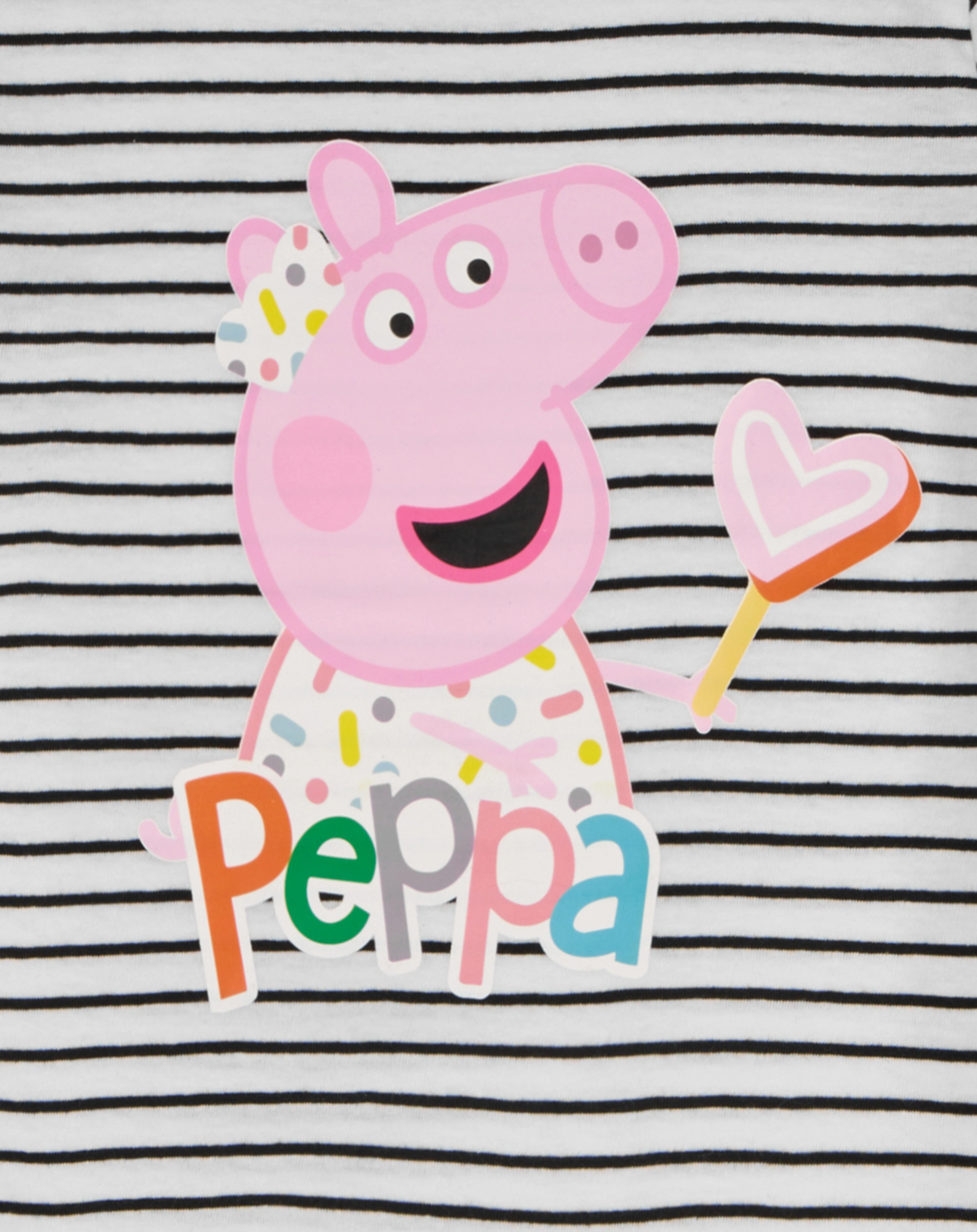 T-Shirt PEPPA PIG gestreift in blue