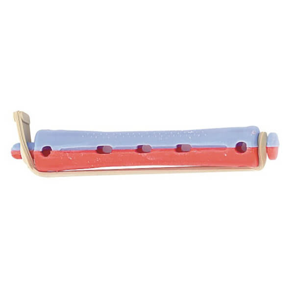 Bigoudis à permanente courts Rouge/Bleu ∅ 10 mm