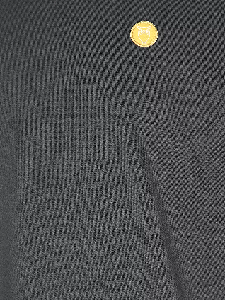 KNOWLEDGE COTTON APPAREL Langarmshirt  grau