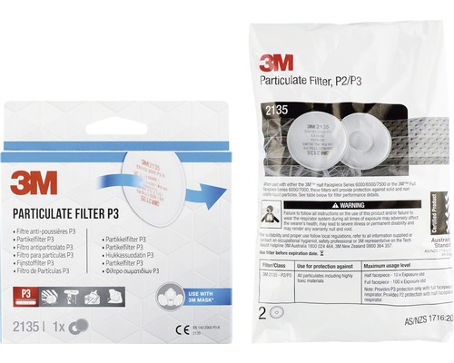 Deeltjesfilter P3 3M™ 2135PRO1, beschermingsniveau FFP3