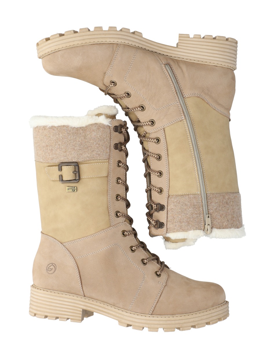 Lederkombination Stiefel