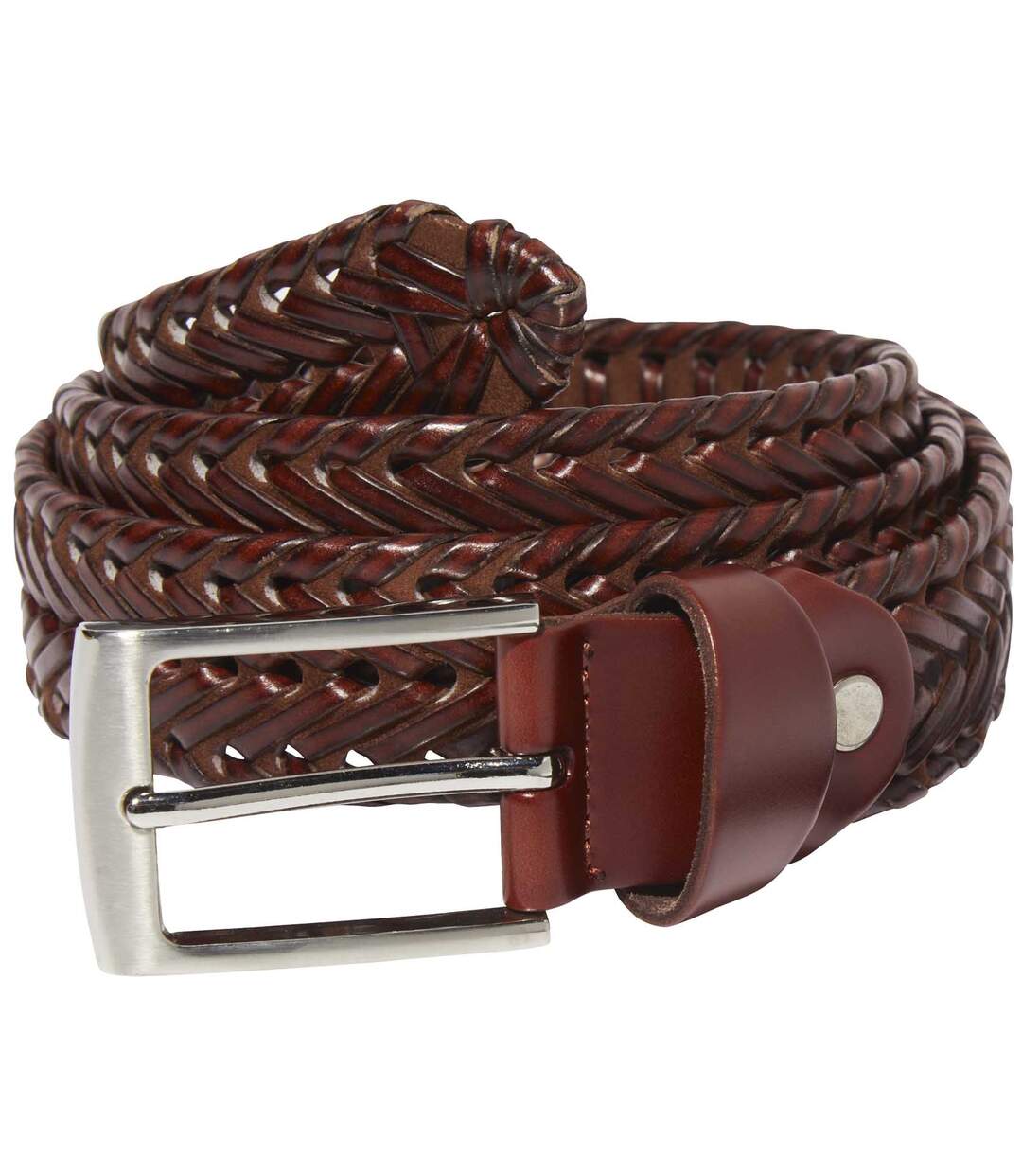 Ceinture Croûte de Cuir Tressée