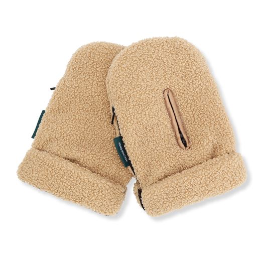 KongWalther Østerbro Barnevognshandsker, Brown Teddy, One size