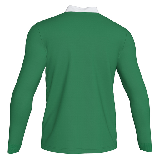 Polo Manga Larga Joma Winner Ii Verde Preto