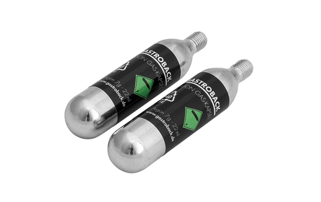 Argon Kapseln Silber2er-Pack Argon Kapseln