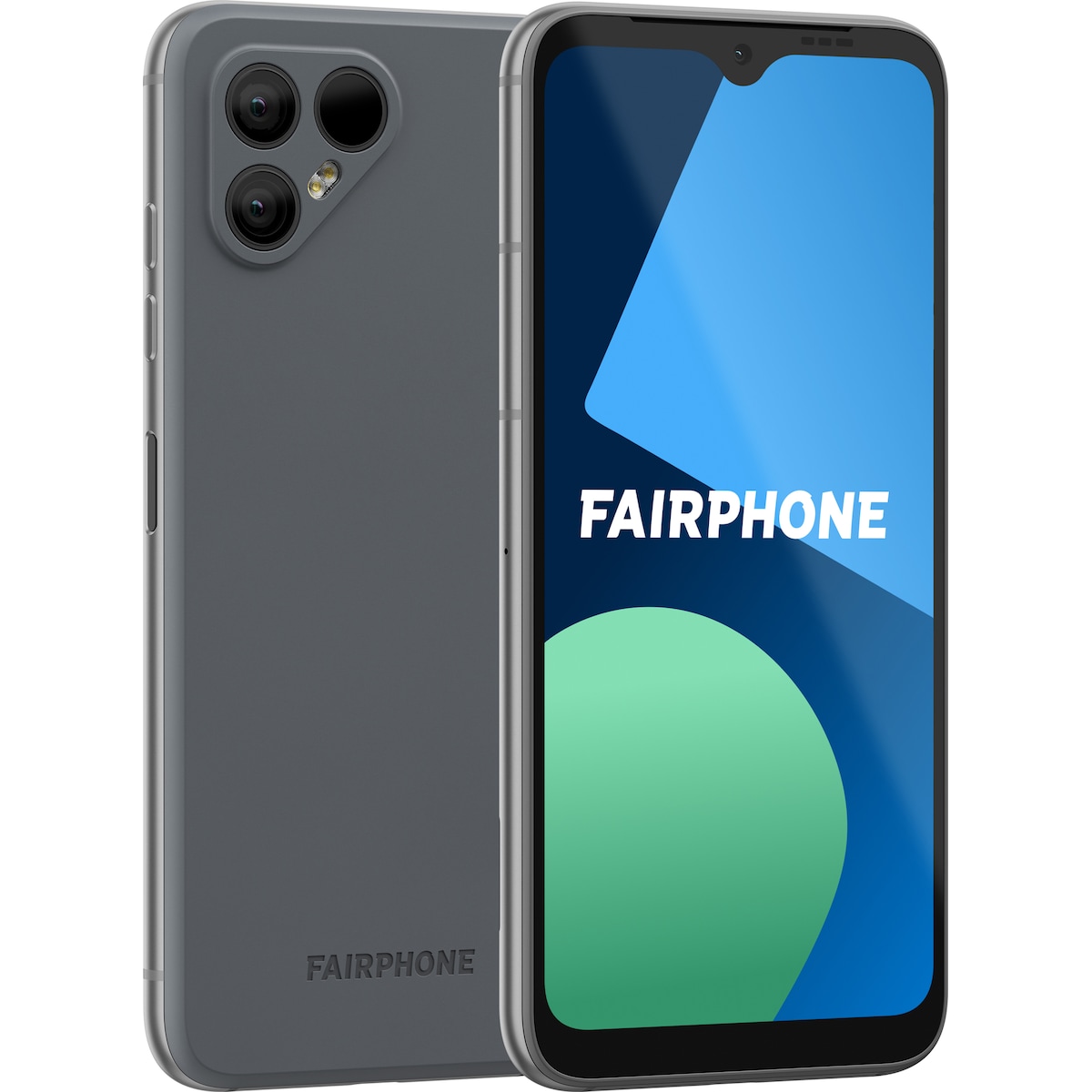 Fairphone 4 – 5G smarttelefon 6/128GB (grå)