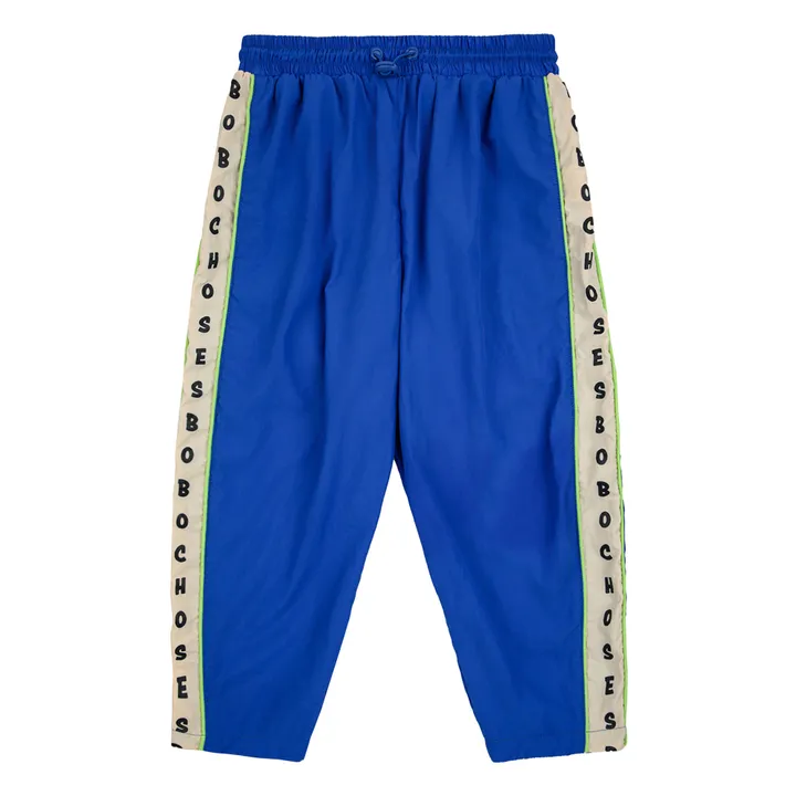 Bobo Choses Jogger Coton Bio Bicolore | Bleu