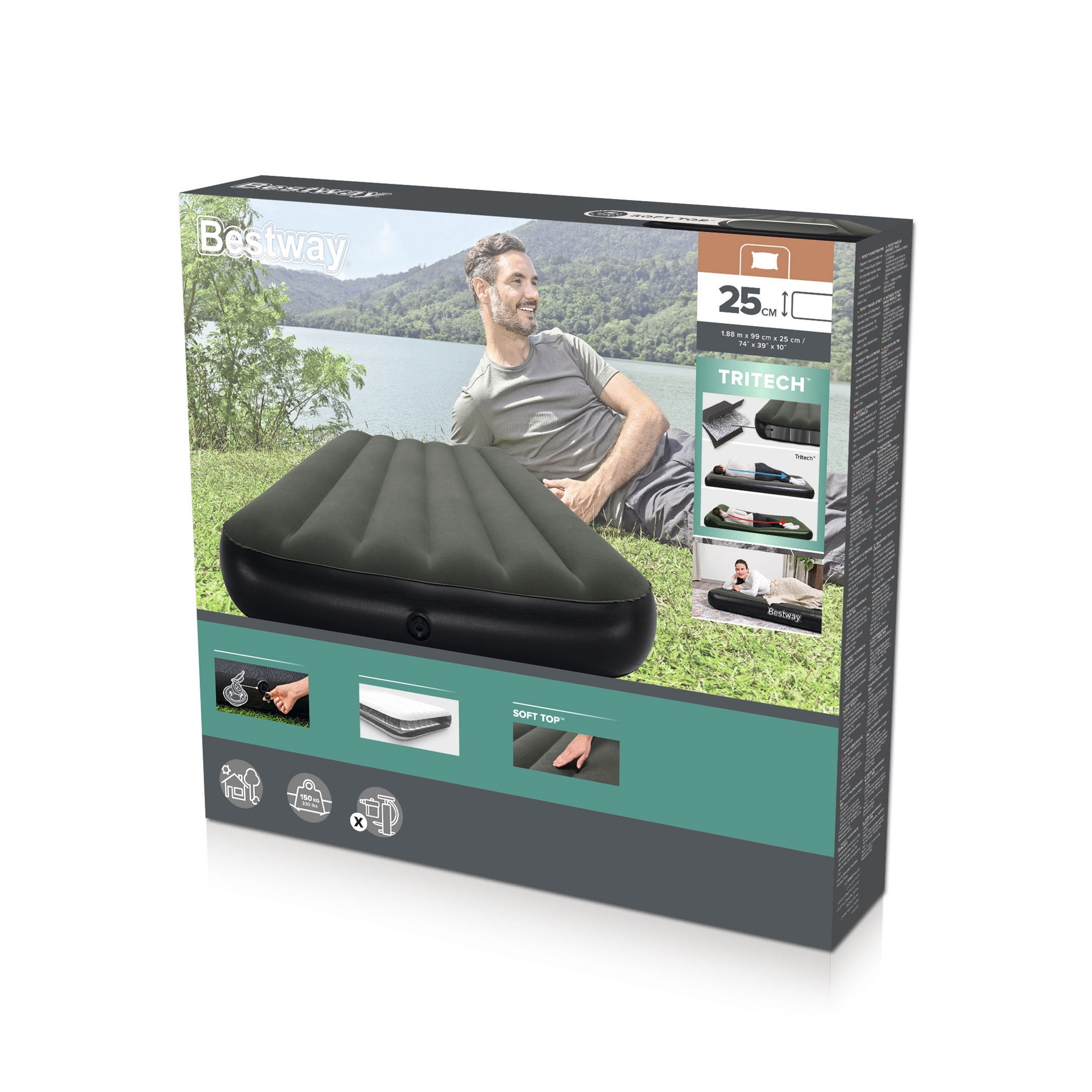 Luftbett Tritech 188 x 99 x 25 cm