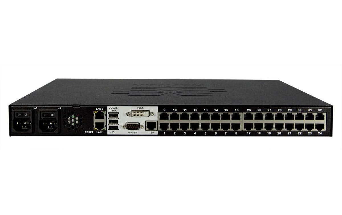 KVM Switch Dominion KX III 832<br>KVM-over-IP-Switch für Remote-Zugriff