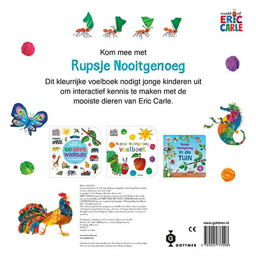 Uitgeverij gottmer rupsje nooitgenoeg voelboek vol dieren