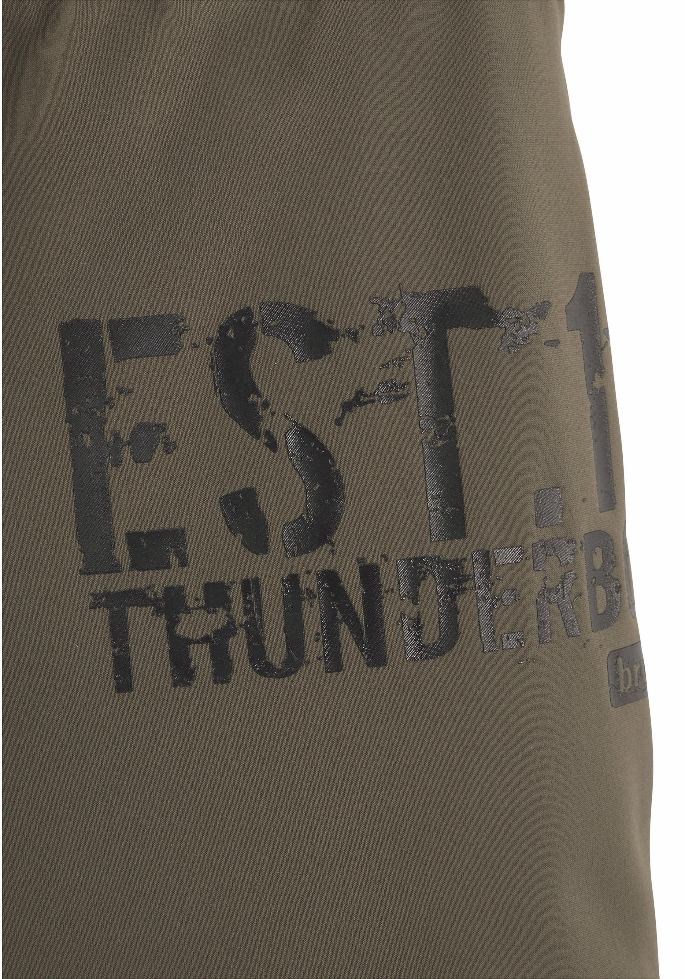 Bruno Banani Boxer-Badehose , mit seitlichem Print