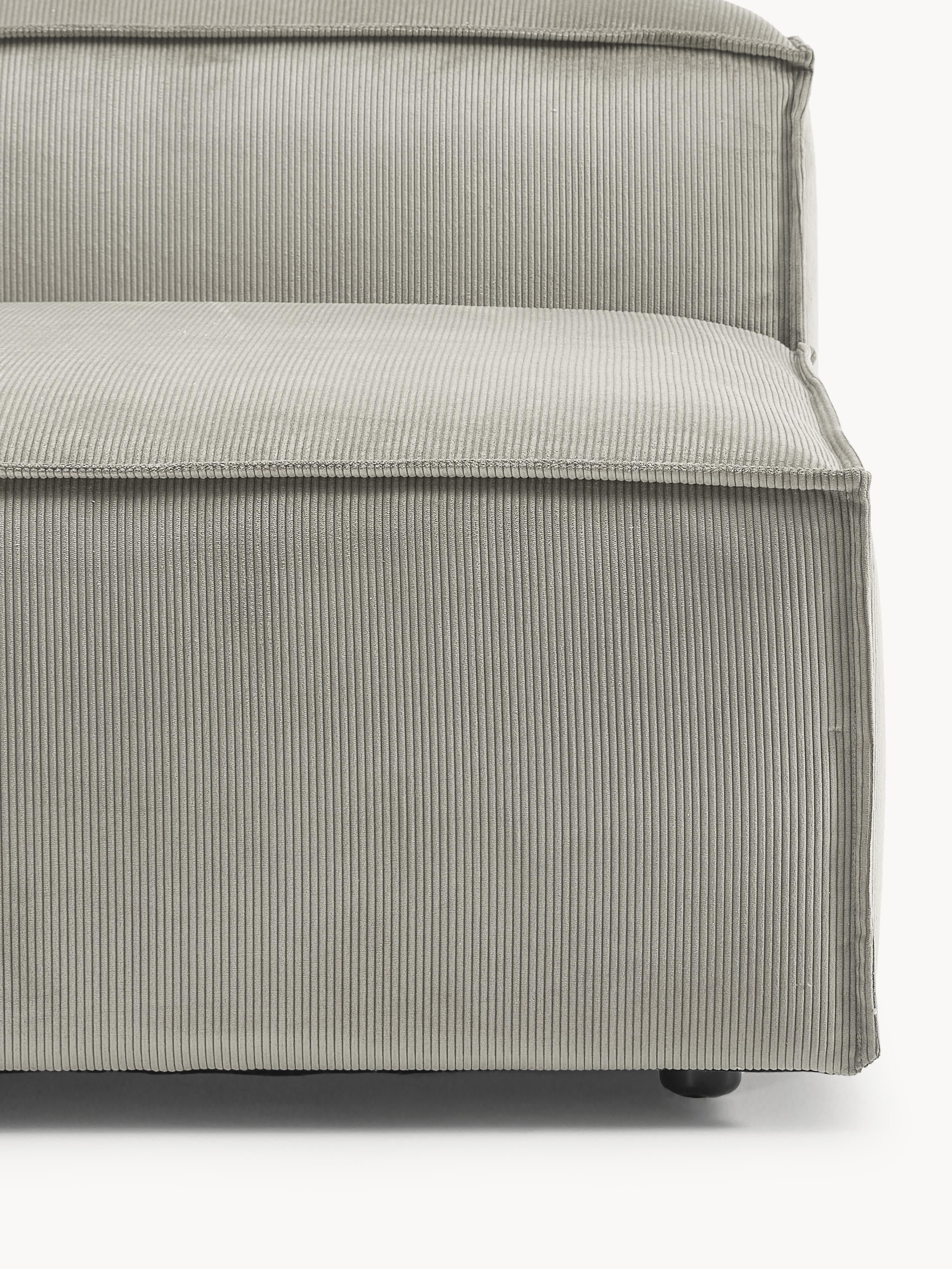 Chaise longue module Lennon van corduroy