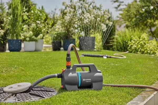 Gardena Elektrisk trykpumpe 4100 Silent m. sugeslange, sæt