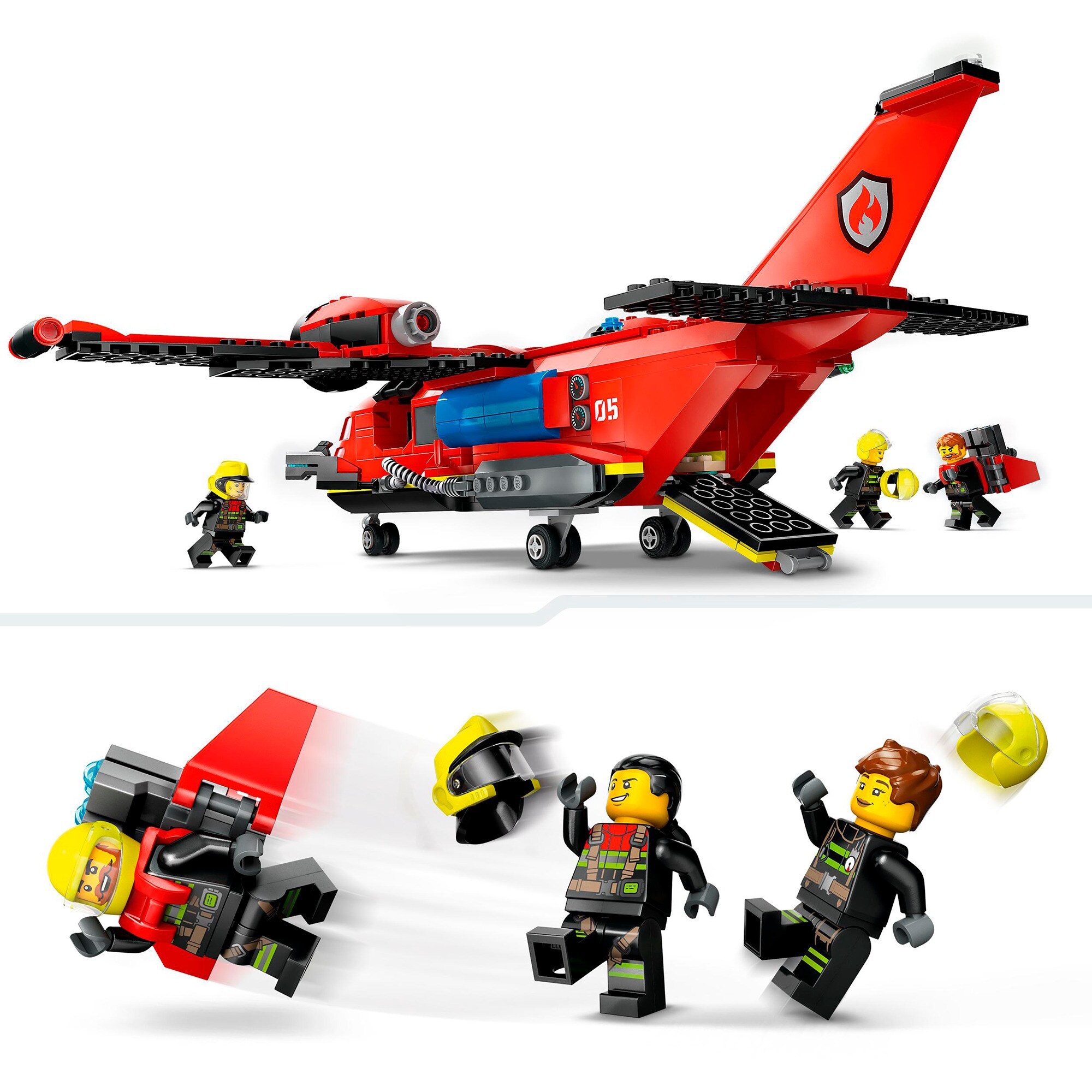 LEGO Konstruktionsspielzeug City Löschflugzeug