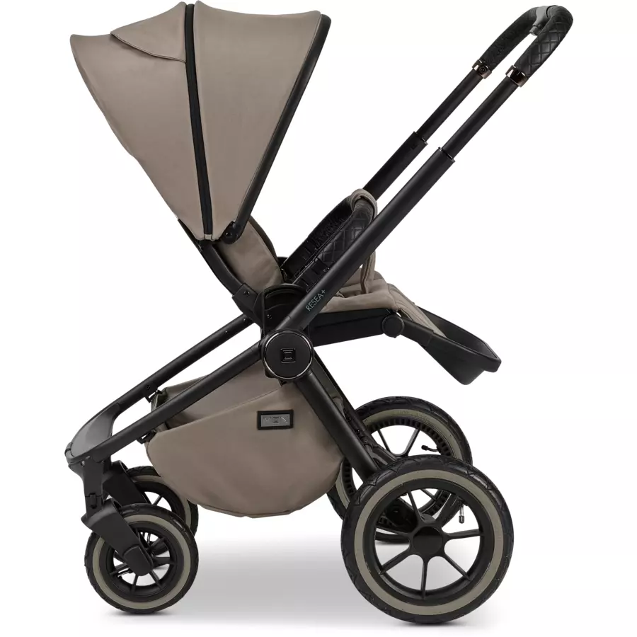 MOON Kombikinderwagen Resea Edition+ mudblack matt
