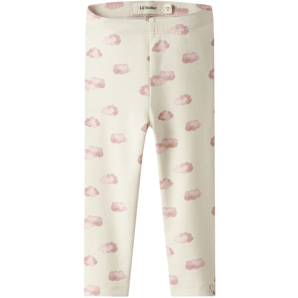 Køb Lil'Atelier Turtledove Pink Cloud Nbnlayo Kim Slim Leggings Lil Noos