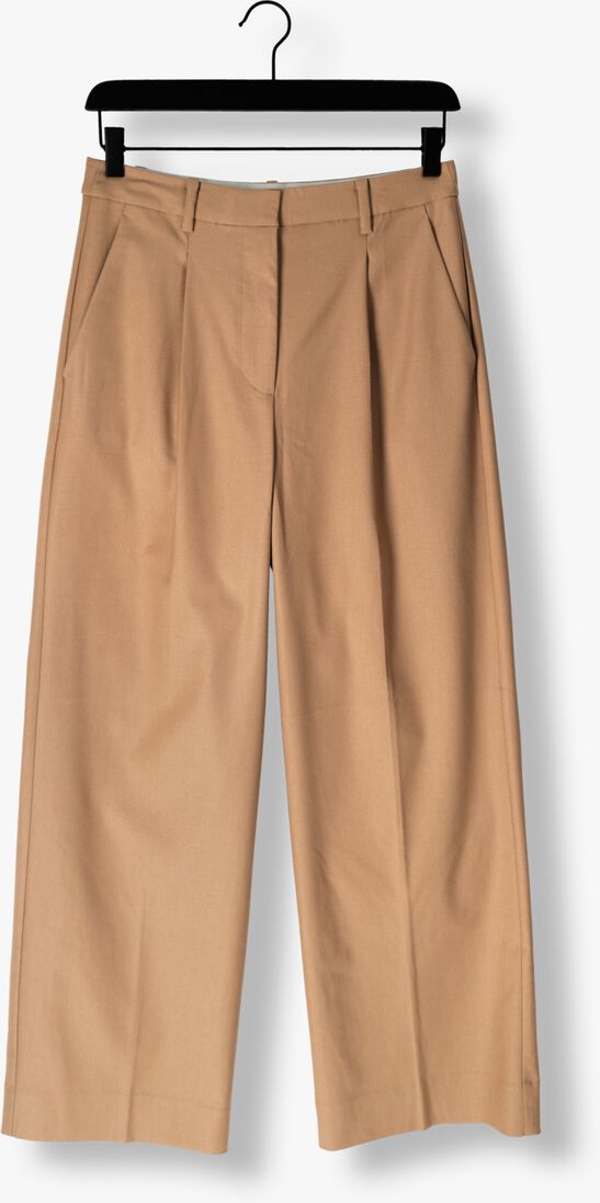zand second female wijde broek blink trousers