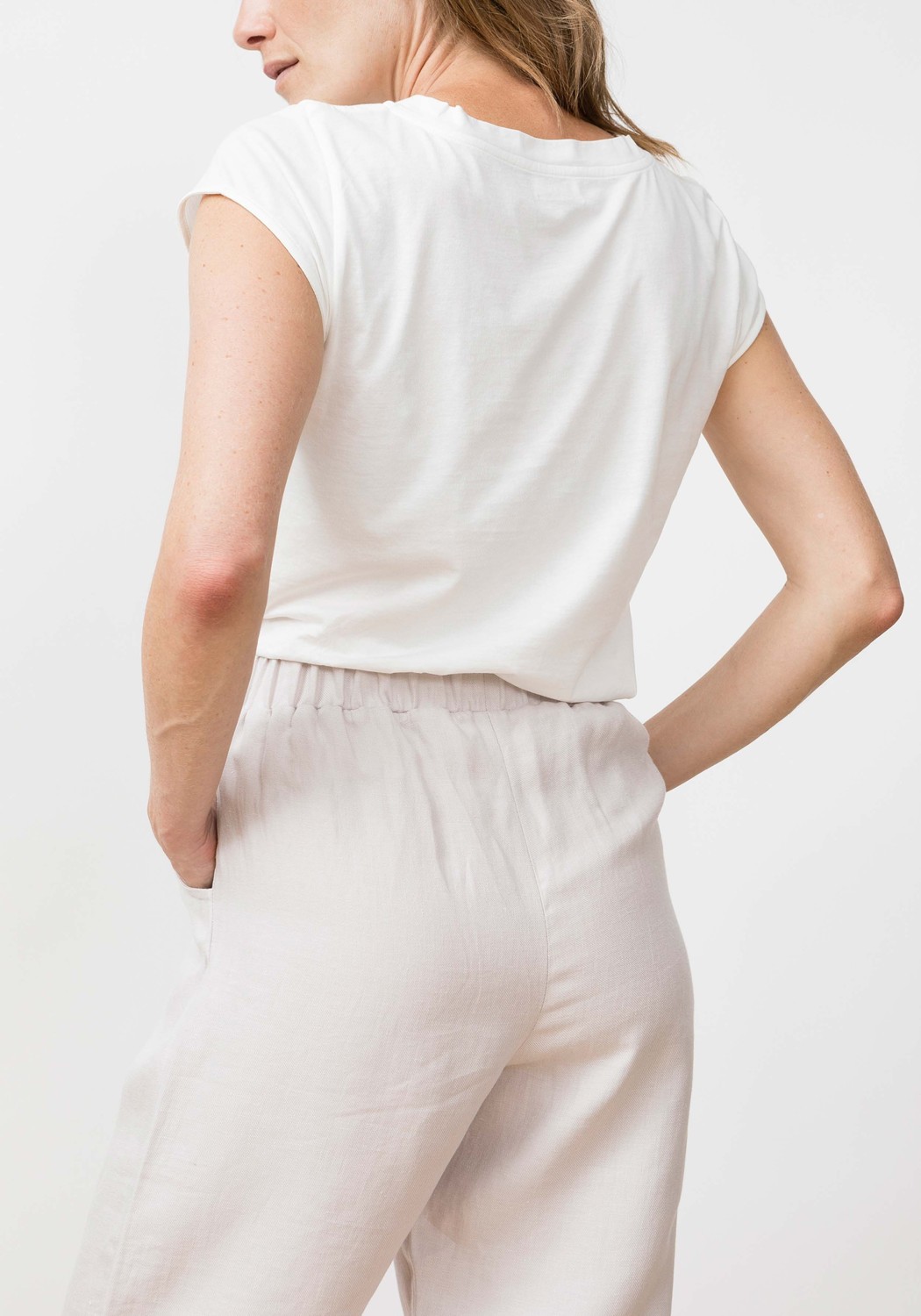 Jungle Folk T-Shirt Isla Top White