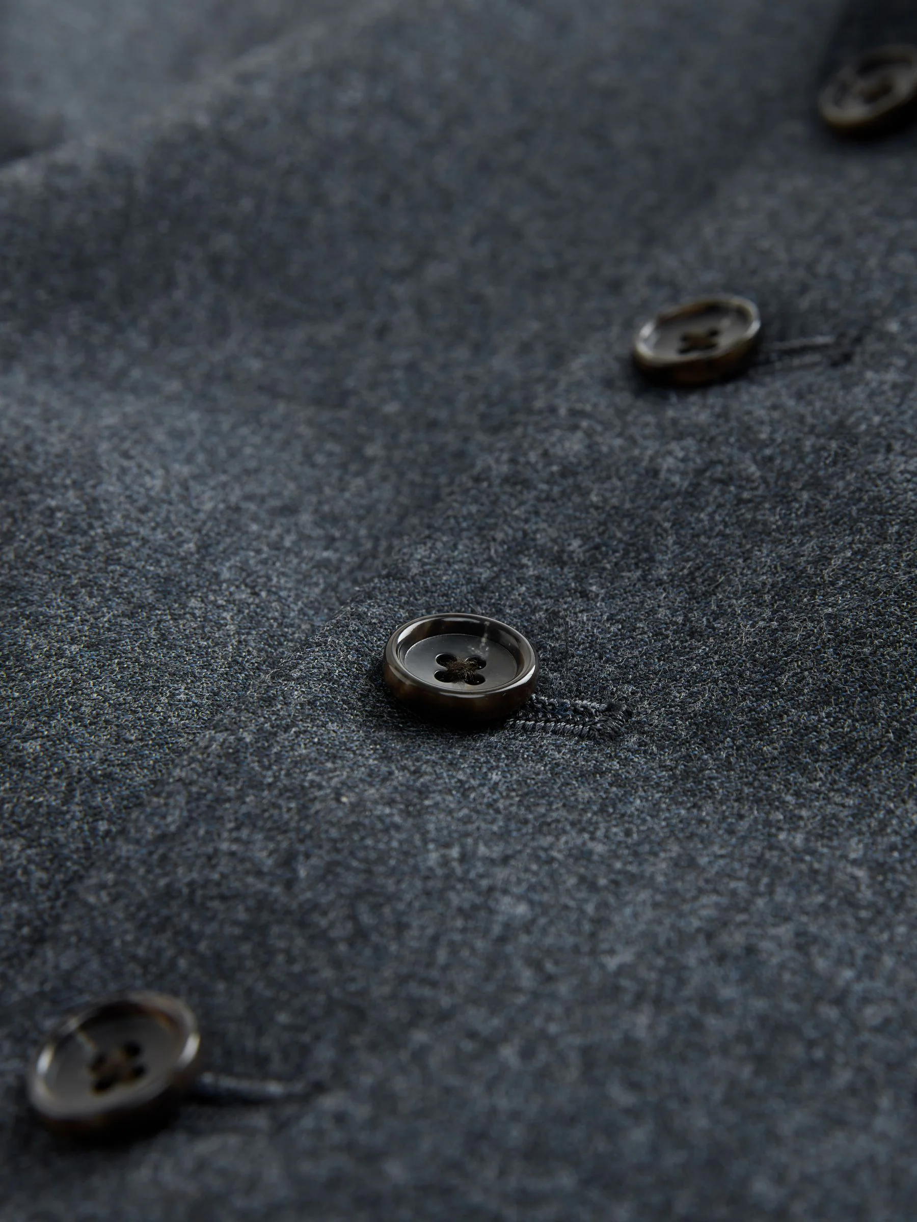 Blauw - Merino Wool Blend Suit Waistcoat