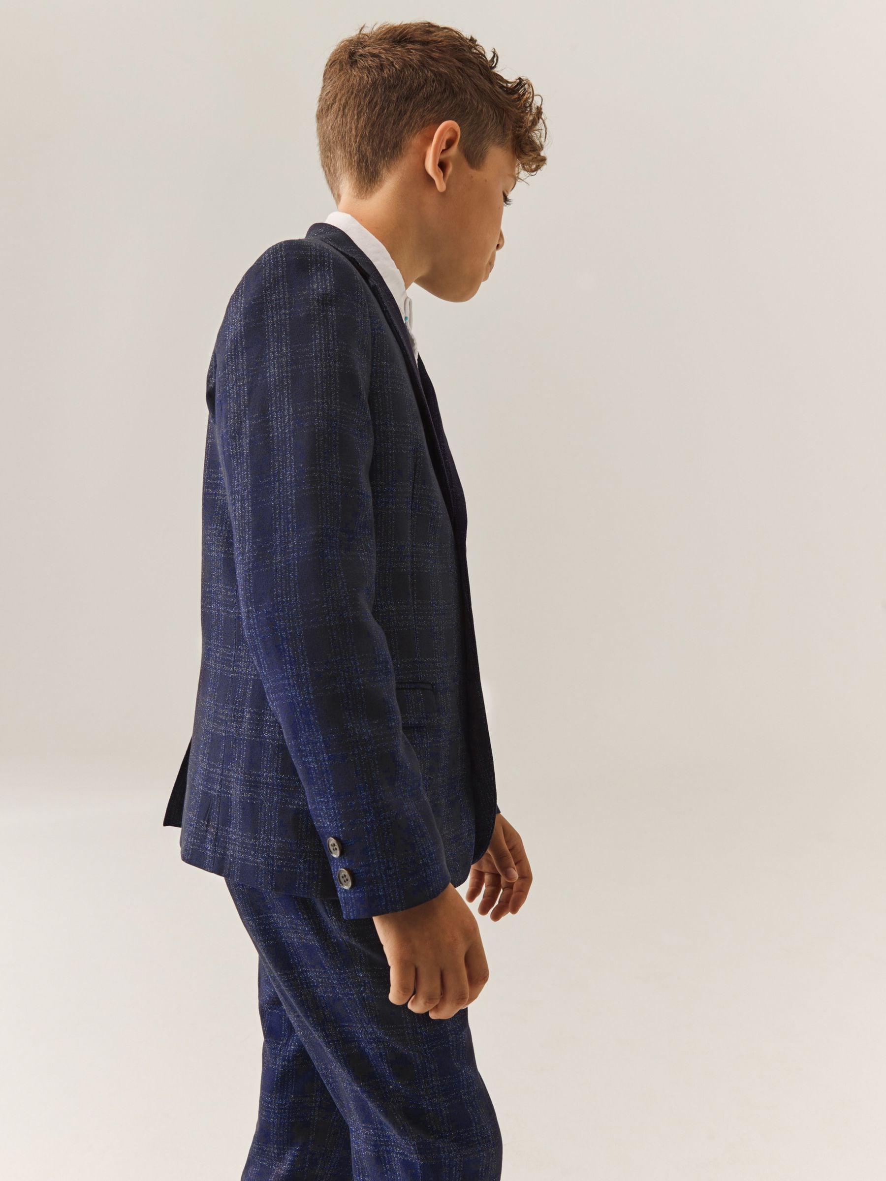 Blauw - Baker By Ted Baker kostuumjasje