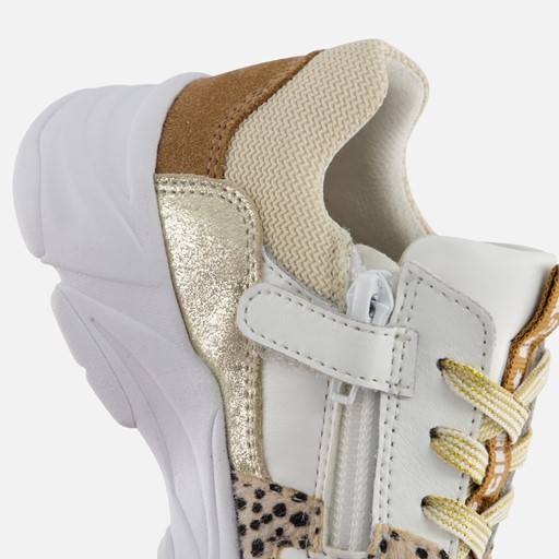 Muyters Sneakers beige Leer